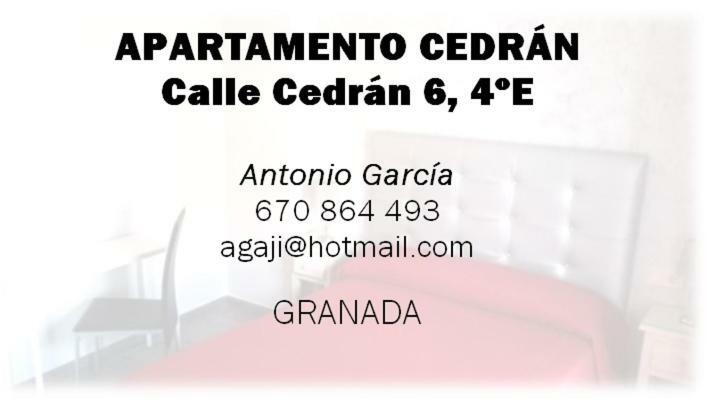 Cedran Granada Apartamento ภายนอก รูปภาพ